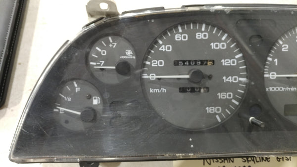 92 93 JDM Nissan Skyline S2 R32 GTS-T gauge cluster speedometer