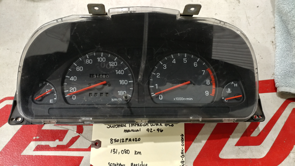92-96 SUBARU Impreza WRX GC8 gauge cluster speedometer Manual